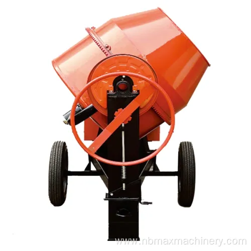 Diesel Engine Hydraulic Mobile Concrete Mixer Js350